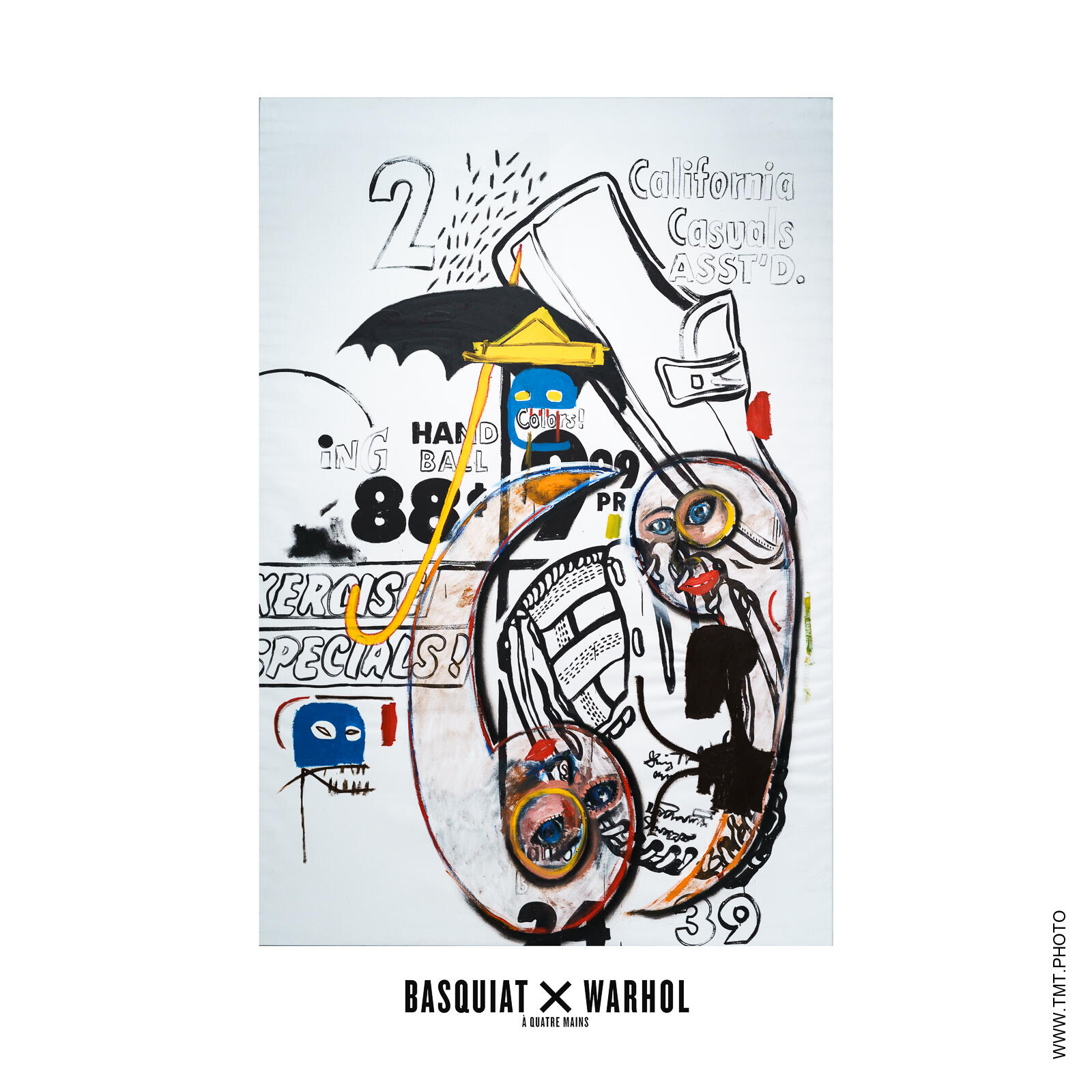 BASQUIAT X WARHOL, À QUATRE MAINS